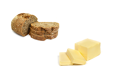 Pain toasté et beurré pour accompagner les produits de la mer lefishgourmand